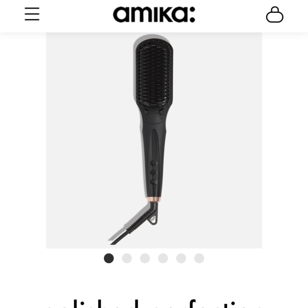 AMIKA- polished perfection straightening brush 2.0
